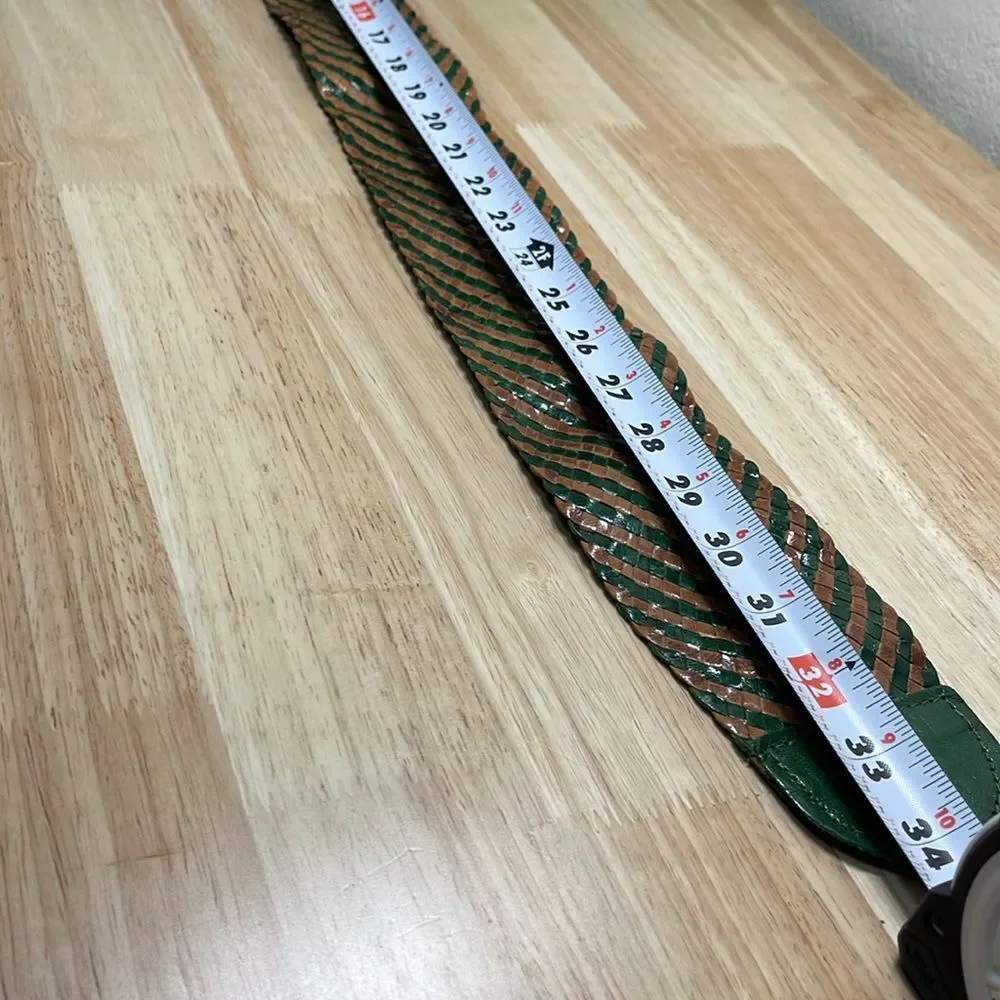 Vince Camuto Vintage  Wide Genuine Leather  XS Belt.